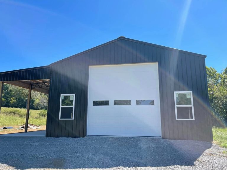 Back Big Garage door