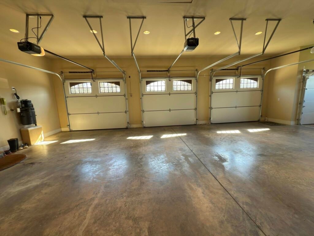 3 door garage installation